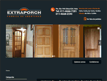 Tablet Screenshot of extraporch.com.ar